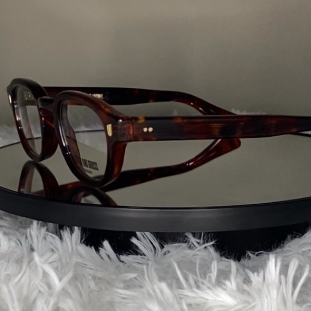 Cutler And Gross Eyeglasses/ Model #: 9290/ Red Tinted Frames - Picture 7 of 7
